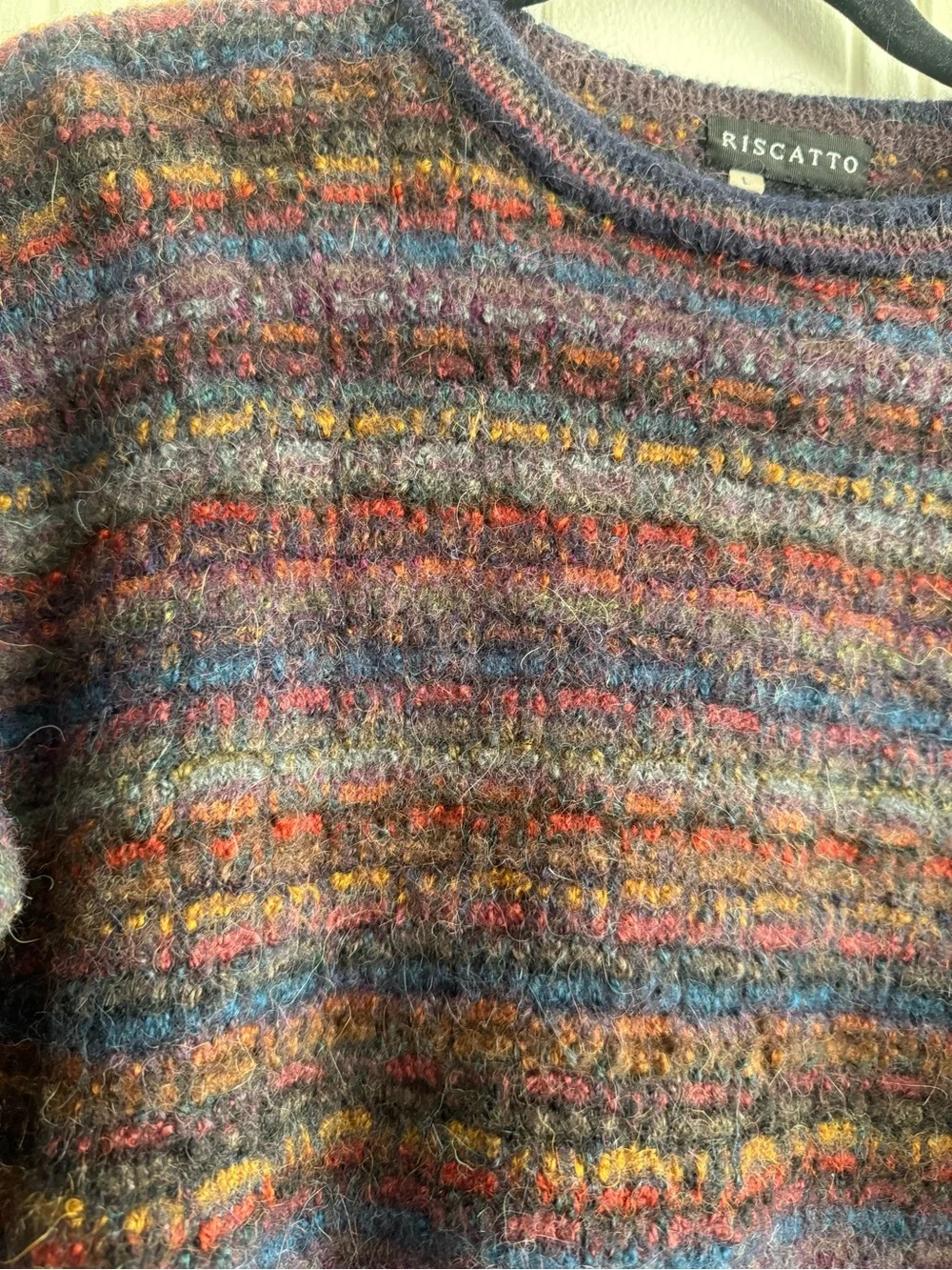 Riscatto Multicolor Striped Wool Sweater